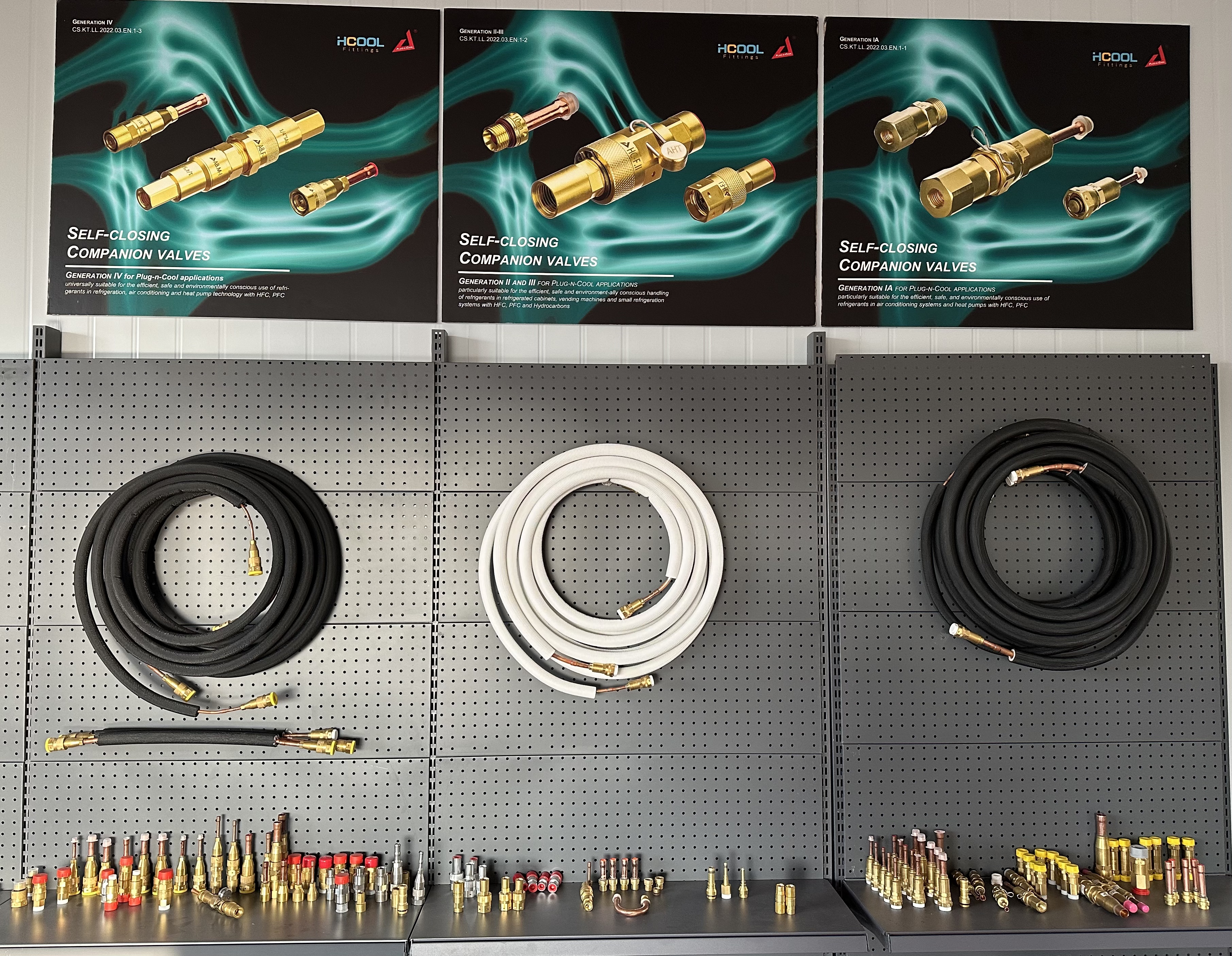 Schnellanschlussventil für Wärmepumpensysteme – Serie Stecker/Buchse